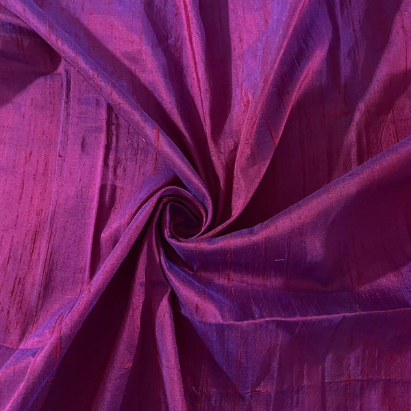 Raw Silk Dupion Woven Fabric RS30