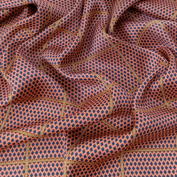 Dots Print On Twill Satin TSPS19