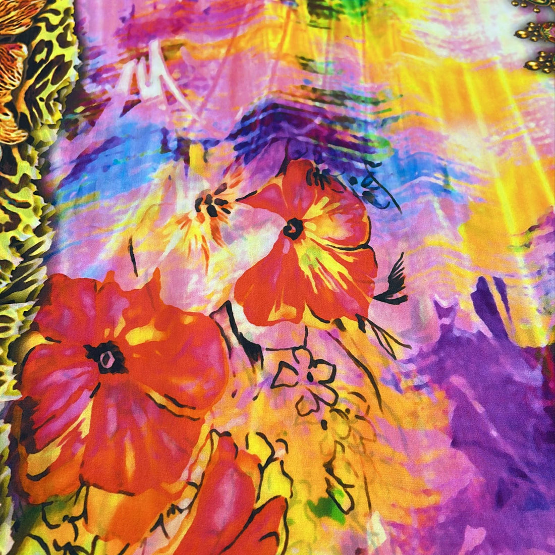 Print On Viscose Crepe #10
