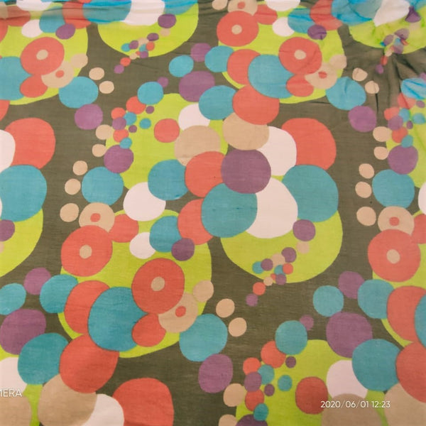 Print On Silk Georgette#08