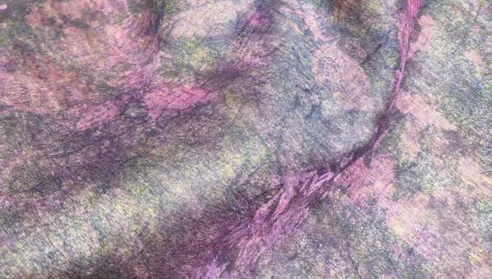 Silk Linen Jacquard (SLQ117-Purple)