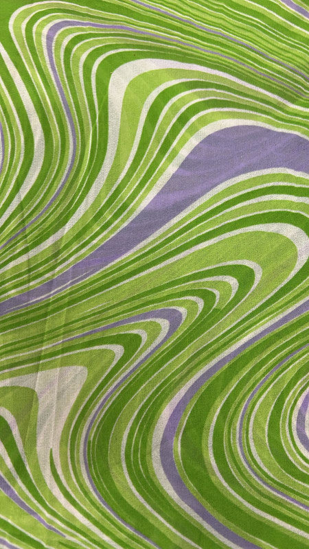 Georggete Abstract Print Fabric SFDS128
