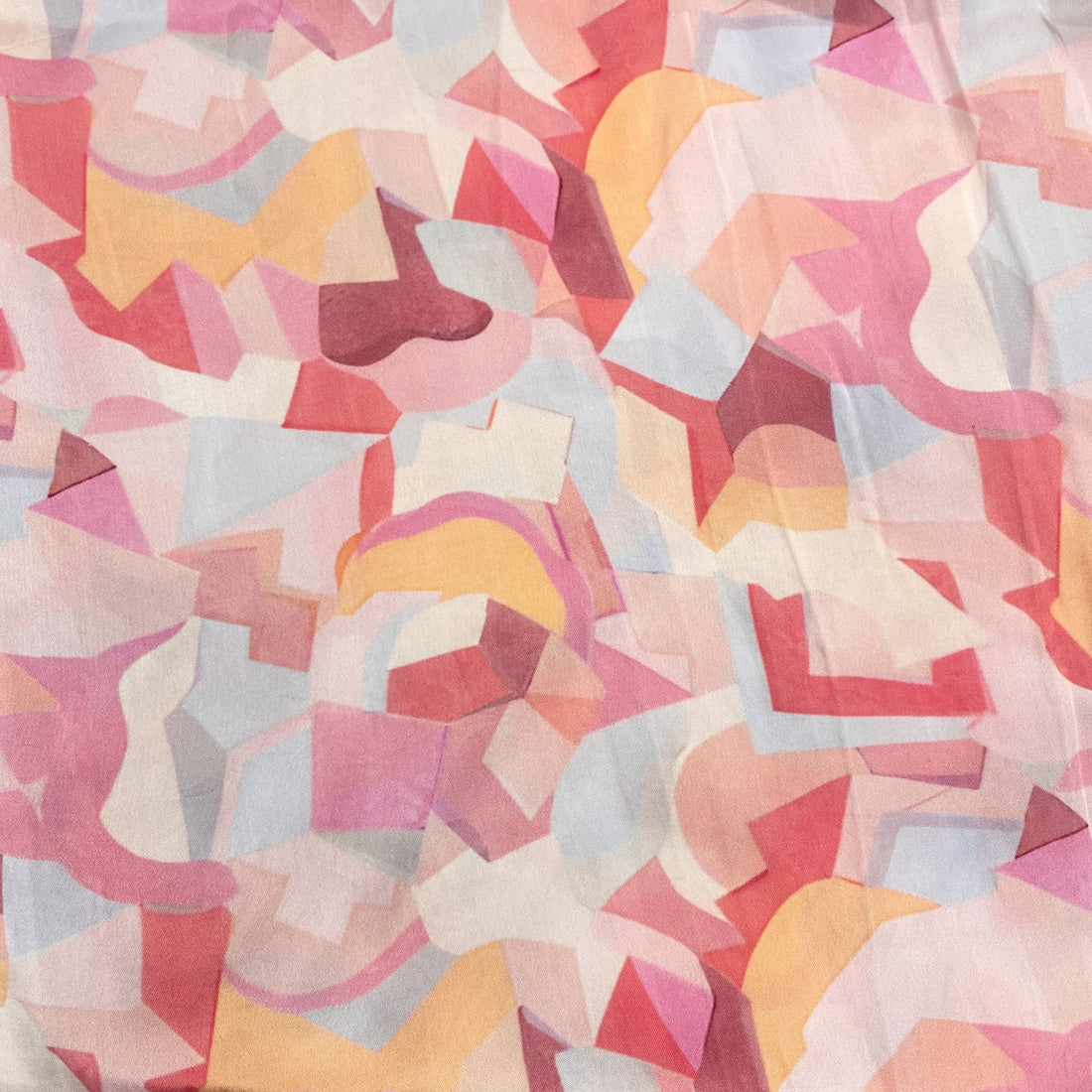 Vegan Silk Satin Print VSSP028