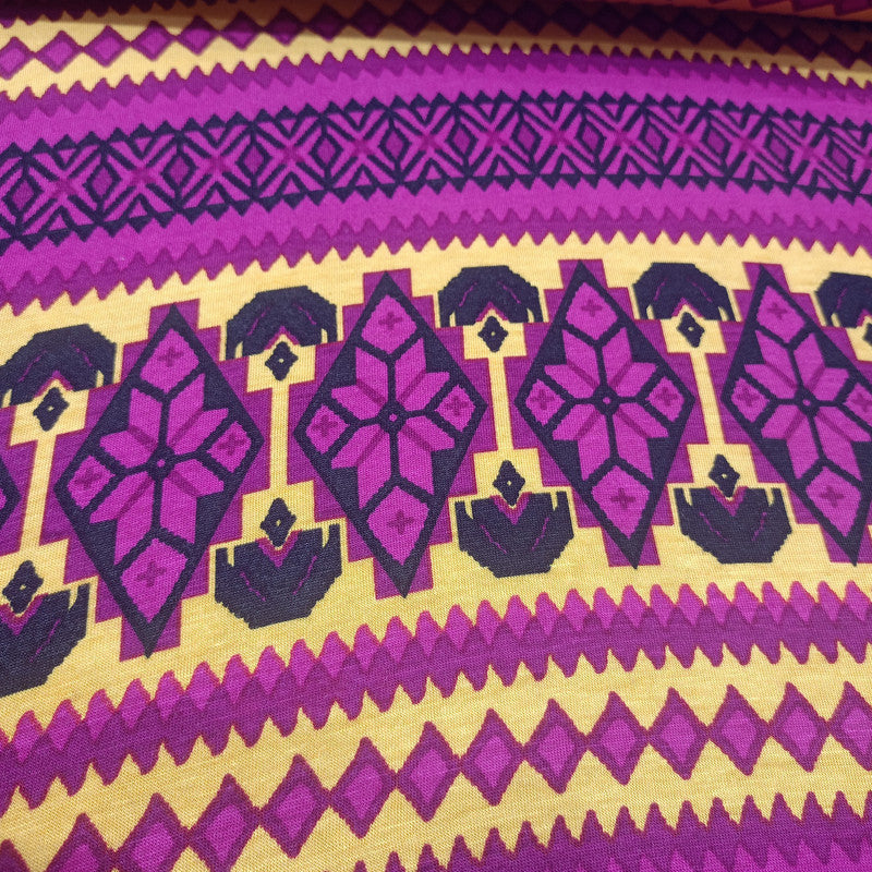 Modal Knitted Print MKPS04