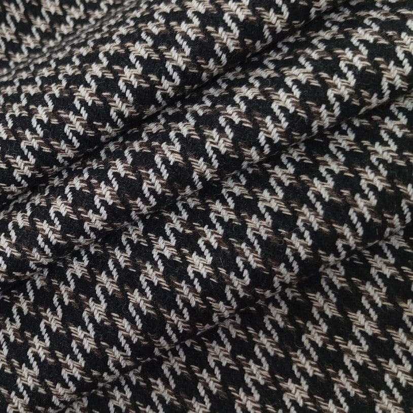 AGT-HNL-19 (Off White Black) Tweed