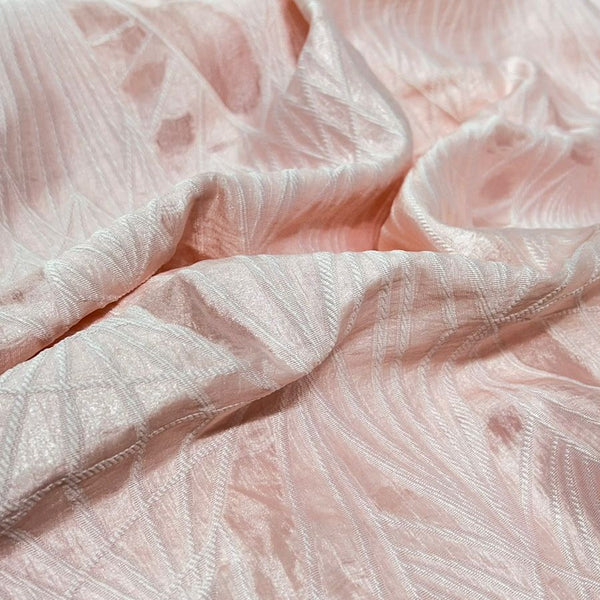 Abstract Organza Jacquard Fabric