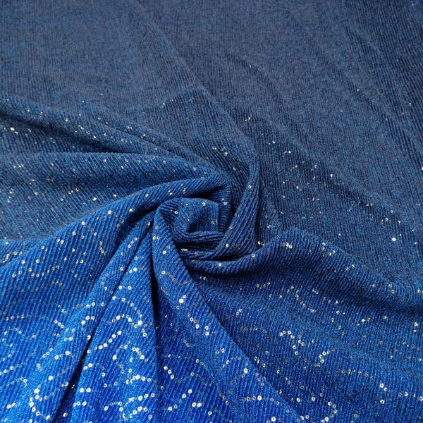 Ombre Platinoir Sequence Dyed Fabric