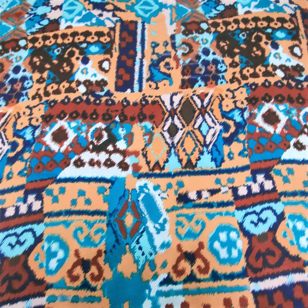Traditional Art Print On Korean Satin-KSPS107
