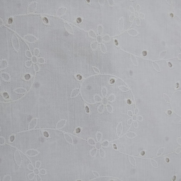 Cotton Schiffli Fabric CFFS12
