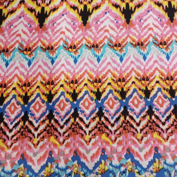 Abstract Mirror Art Print On Poly Knitted PKPS03