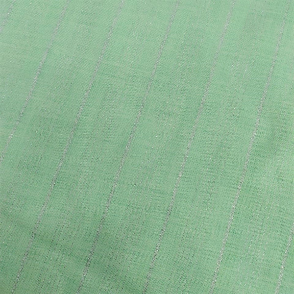Metallic Linen Yarn Dyed Fabric