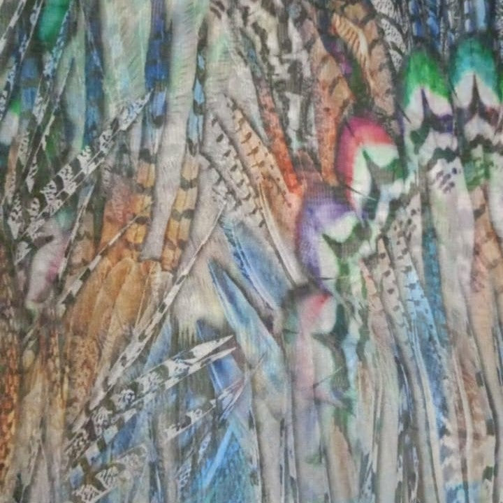 Print On Flat Chiffon FCPS86