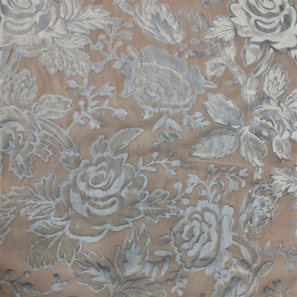 Silk Velvet Brasso Fabric#03