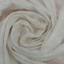 White Cotton Schiffli Embroidery#43