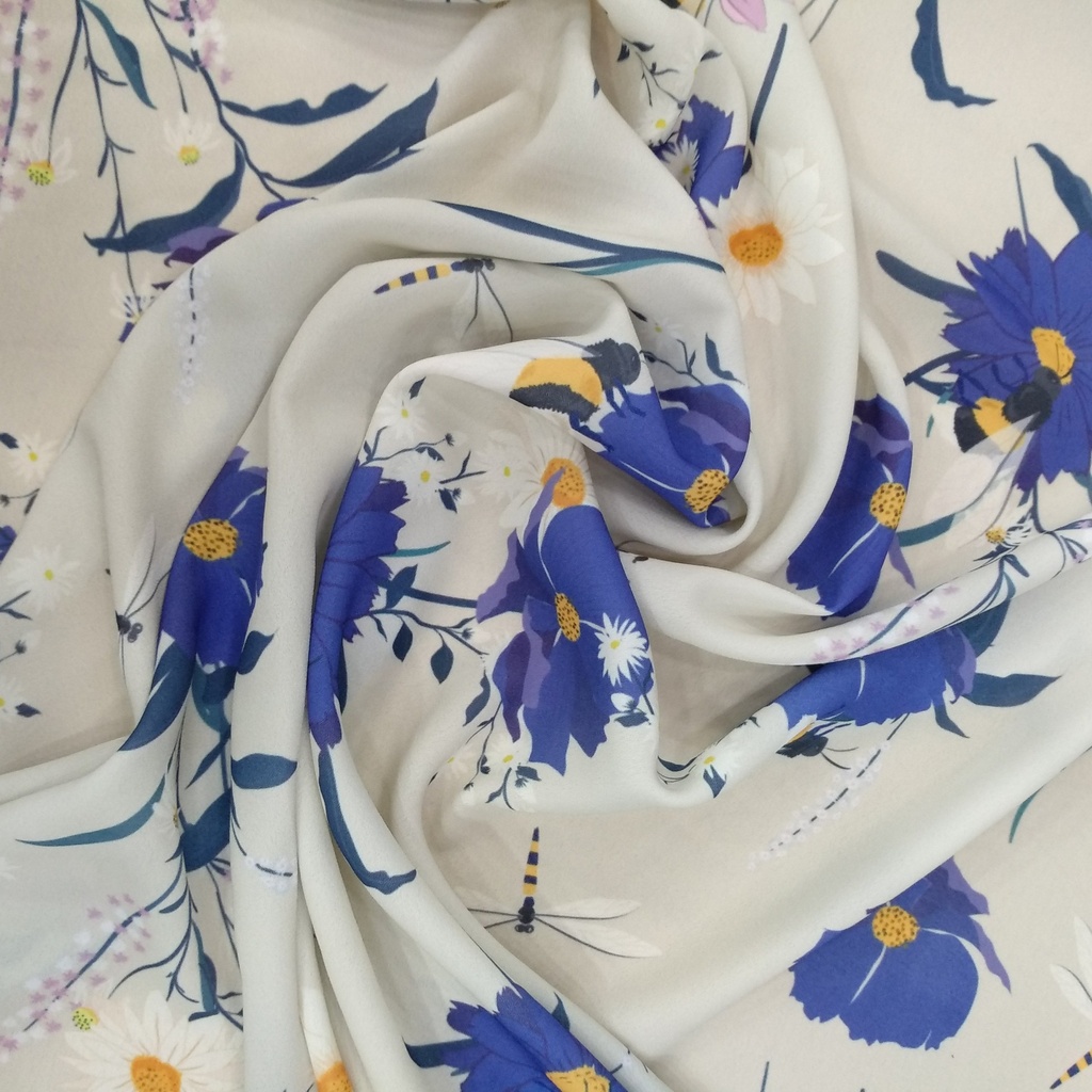 Royal Georgette Print #202241