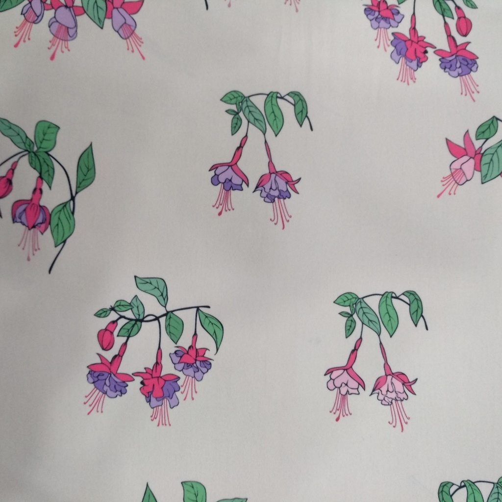 Royal Georgette Print #202243