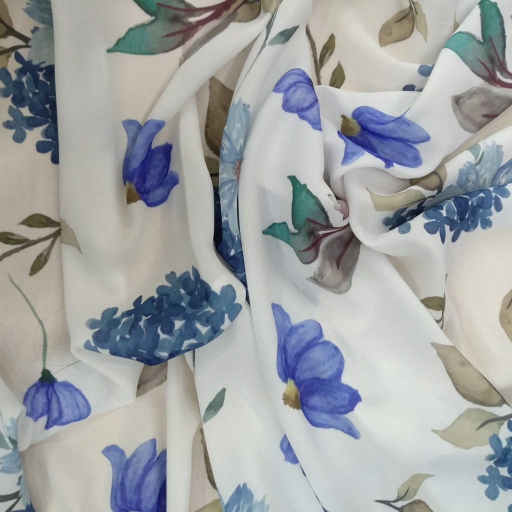 Royal Georgette Print #202245