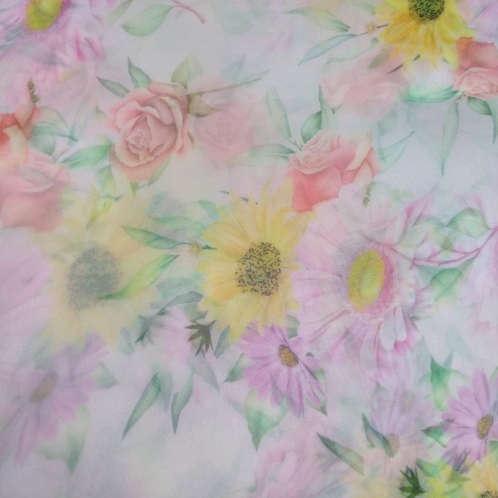 Organza Print #202218