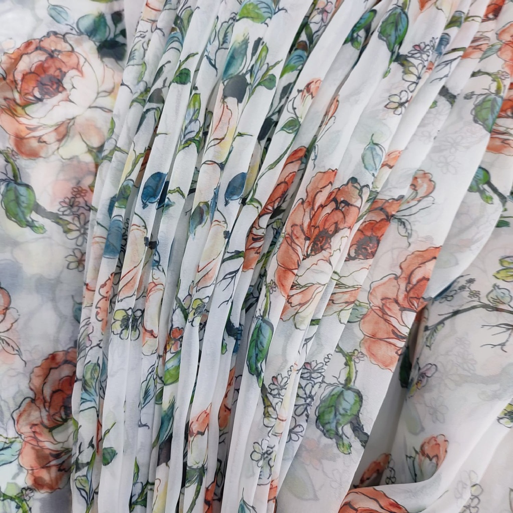 Organza Print #202233