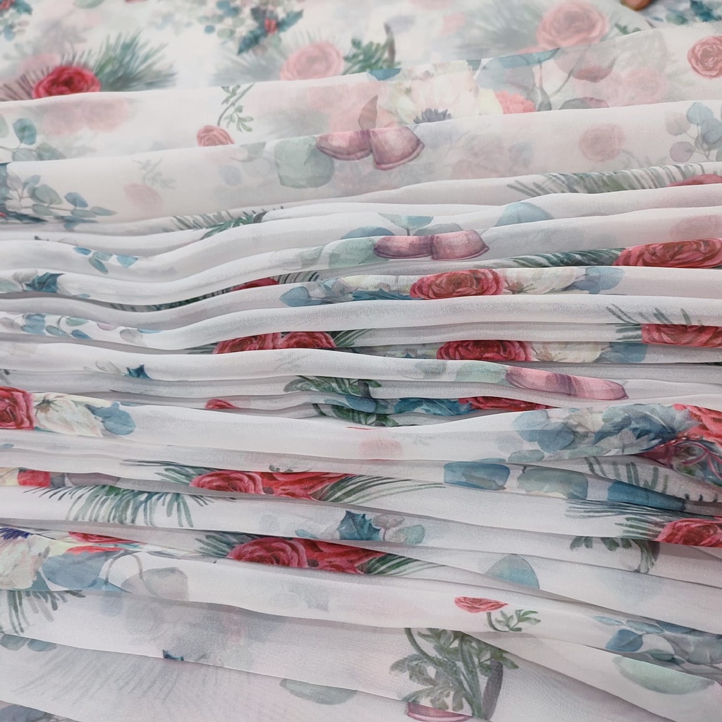 Organza Print #202238