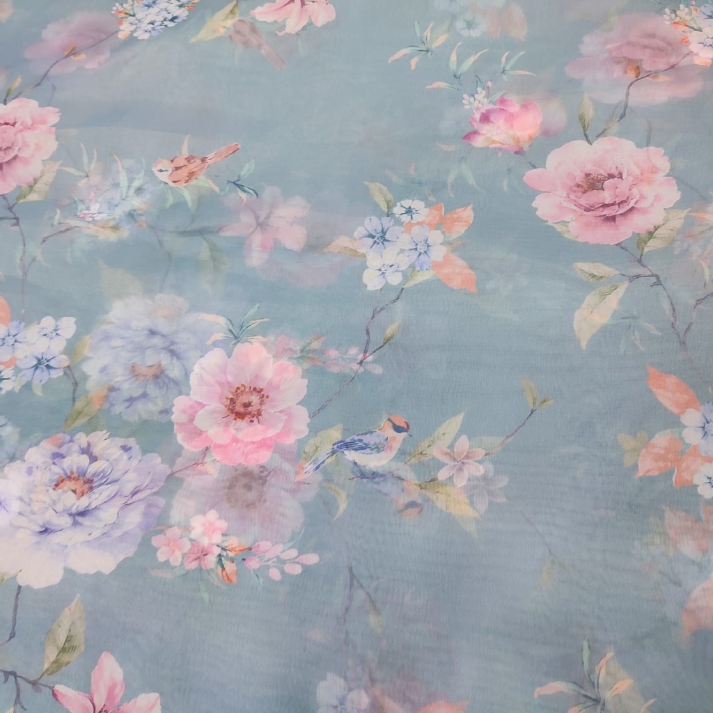 Organza Print #202240