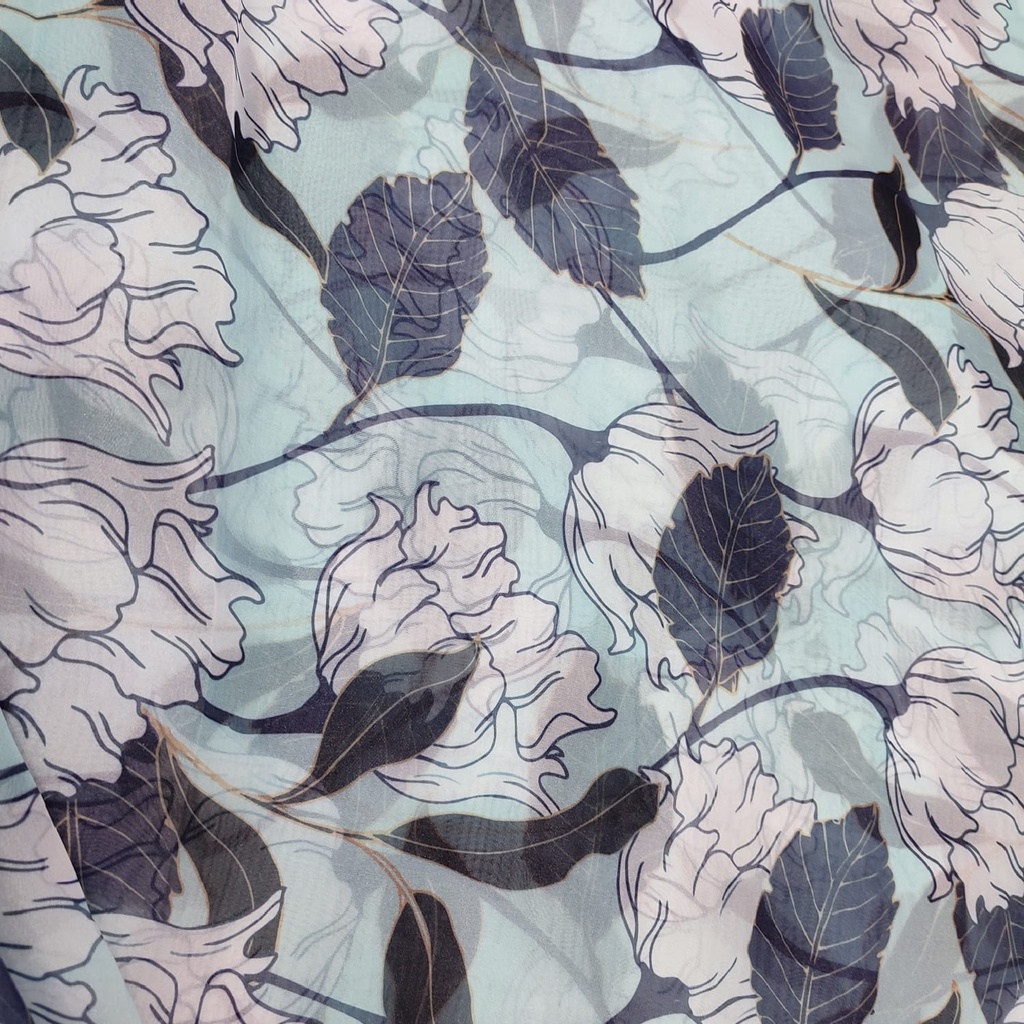 Organza Print #202244