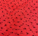 Madonna Organza Dyed Fabric (Two tone)(Black on Red 21)