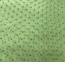 Madonna Organza Dyed Fabric (Two Tone)(Mint on Powder Yellow 8)