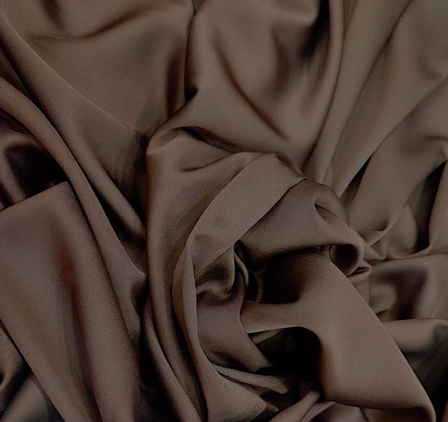 P Satin Lycra Dyed Fabric