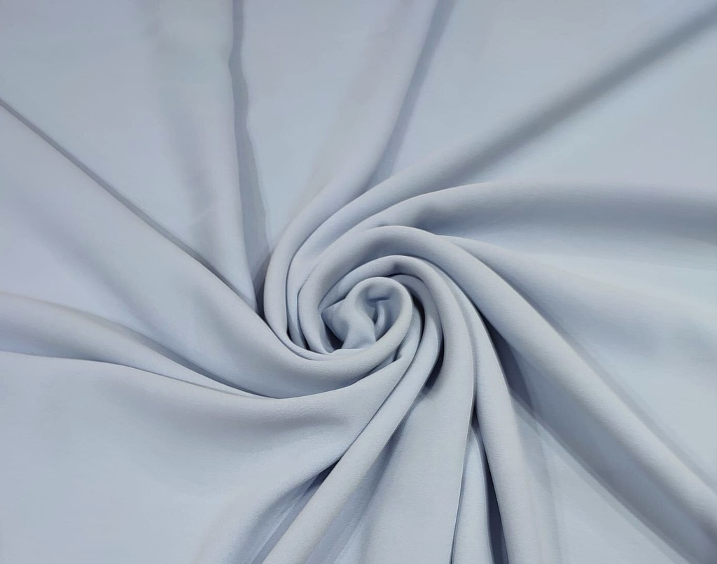 Cherry Crepe Dyed Fabric