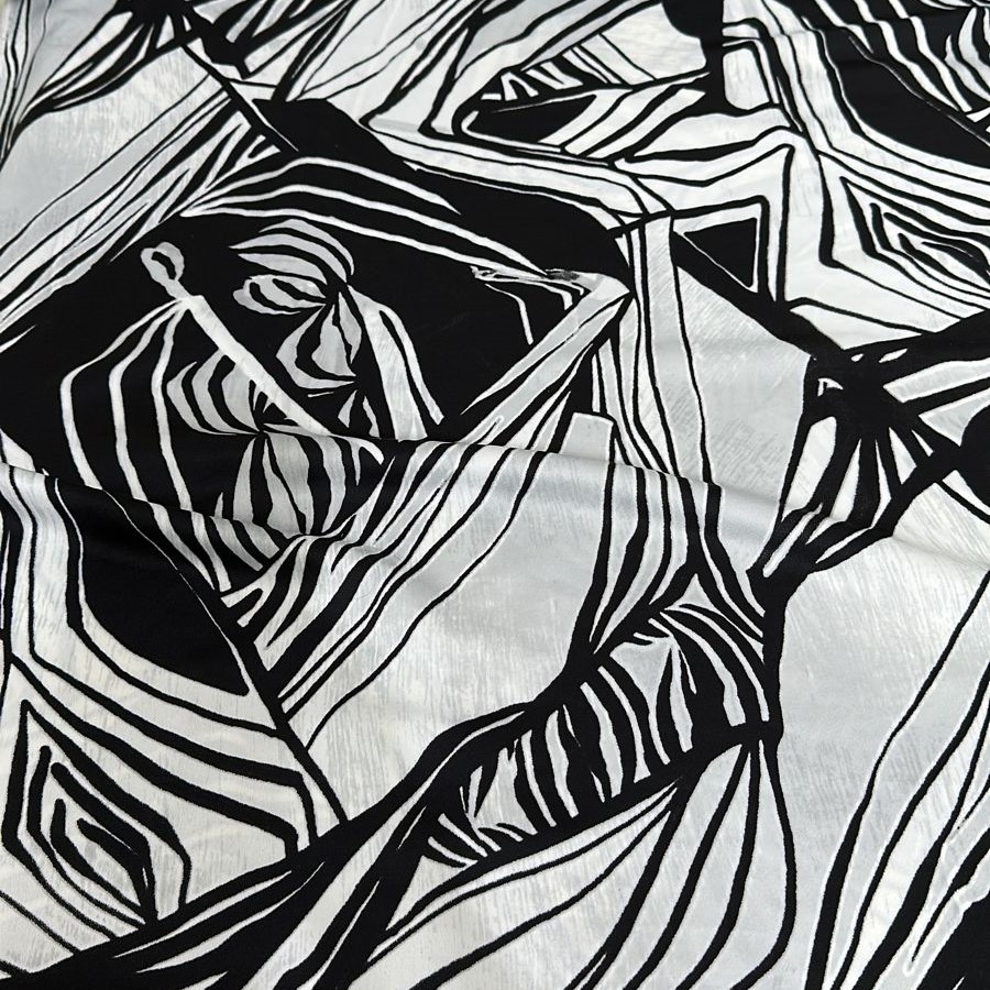 Versace Crepe Printed Woven Fabric