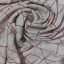 Zik Zak String Print On Rayon