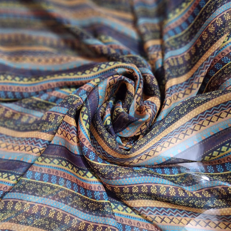  Print On Flat Chiffon 