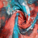 Orange & Blue Abstract