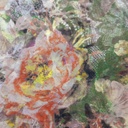 Abstract Art Print On Silk Chiffon S23-SCP258