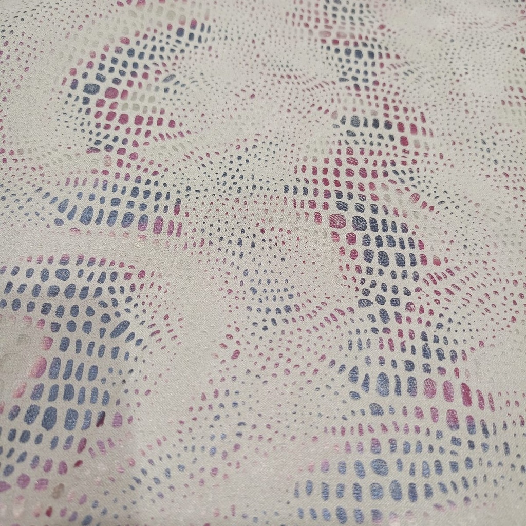 Snake Swed Printed Fabric