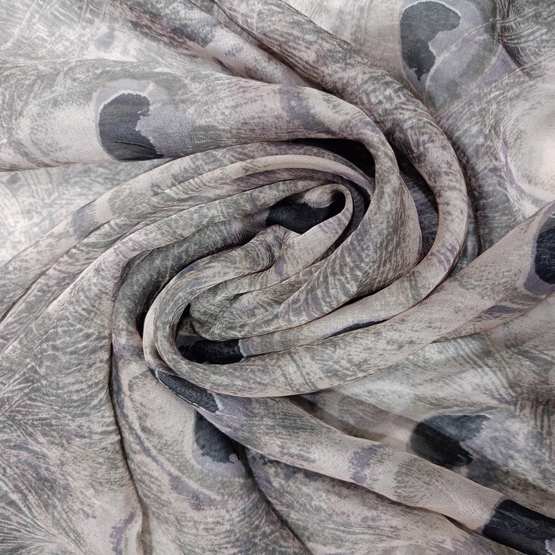 Print On Flat Chiffon