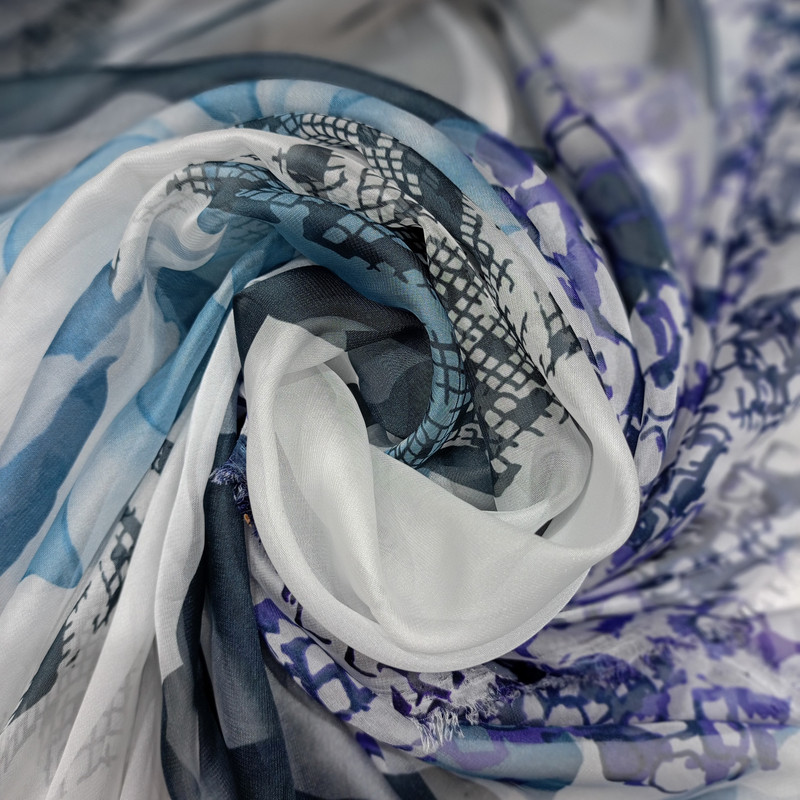 Print On Flat Chiffon