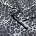 Black Leopard Print On Micro Waffle S23 MWP33