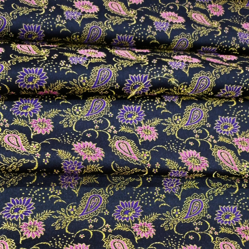 Florish Print On Chinese Jacquard S24 CJPA03