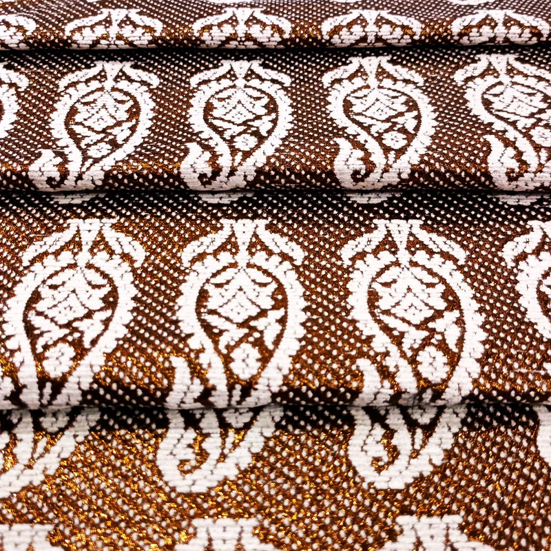 Paisley  Print On Chinese Jacquard S24 CJPA05