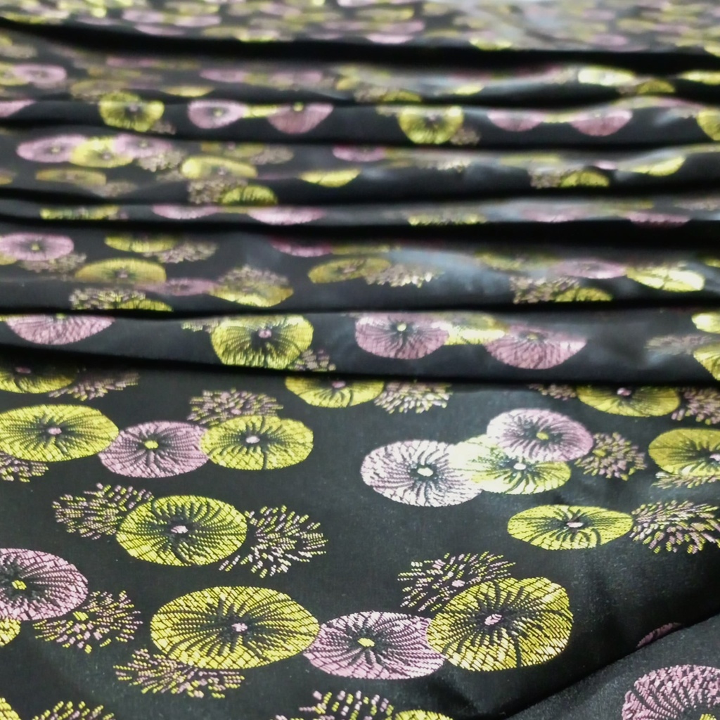 Aqua Print On Chinese Jacquard S24 CJPA13