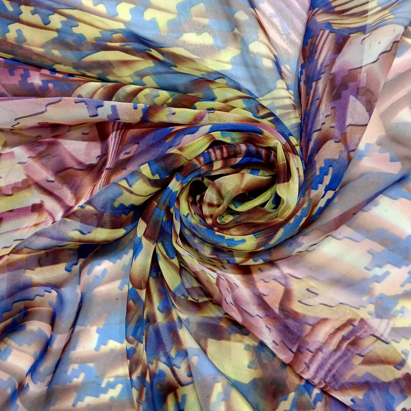 Print On Flat Chiffon #6