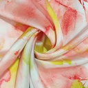 Butterfly Tie Dye Korean Satin Print Fabric SS22A-KSPA16