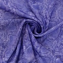 Purple Snake Skin Print On Korean Satin SS22L KSPL54