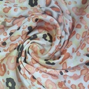 Pink Panther Print On Korean Satin S23-KSPS91
