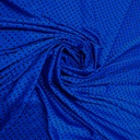 Blue Black Rhinestone Fabric
