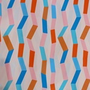 Irregular Zig Zak Print On Royal Georgette SS22A-RGPA30