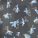 Blue Grass Hopper Print On Royal Georgette SS22A-RGPA47