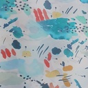 Holy RainBow Print On Royal Georgette SS22L RGPL02